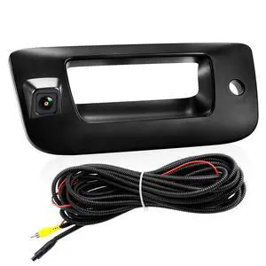 Tailgate Handle Backup Camera for Chevy Silverado & GMC Sierra | 2007-2014 Night Vision Wide-angle Waterproof Rear View Camera Tail gate Handle Key Hole OE# 22755305 Tailgate Handle Backup Camera for Chevy Silverado & GMC Sierra | 2007-2014 Night Vision Wide-angle Waterproof Rear View Camera Tail gate Handle Key Hole OE# 22755305