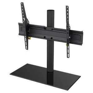Universal Table Top Tilt and Turn TV Stand for TVs 46" to 65" in Black Universal Table Top Tilt and Turn TV Stand for TVs 46" to 65" in Black