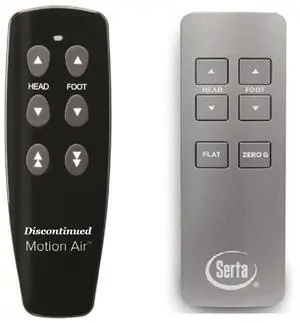 Replacement Remote Control Compatible with Serta Motion Air (Grey or Black Version) Replacement Remote for Adjustable Bed Replacement Remote Control Compatible with Serta Motion Air (Grey or Black Version) Replacement Remote for Adjustable Bed