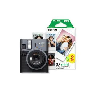 Instax Mini 41 Black Instant Camera Bundle | Intax Twin 20 Exposure Pack, Sleek Design, Selfie Mirror Instax Mini 41 Black Instant Camera Bundle | Intax Twin 20 Exposure Pack, Sleek Design, Selfie Mirror