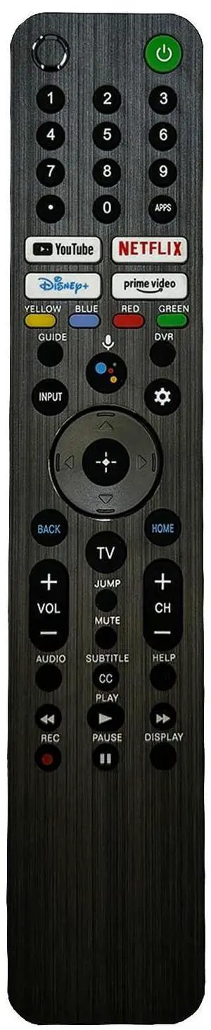 RMF-TX520U Replacement Remote Compatible with Sony XBR/KD/XR Series X80J X85J X90J A80J X80CJ KD-43X KD-50X XR-50X XR-55ARB RMF-TX520U Replacement Remote Compatible with Sony XBR/KD/XR Series X80J X85J X90J A80J X80CJ KD-43X KD-50X XR-50X XR-55ARB