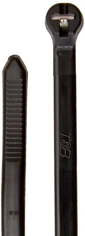 Thomas and Betts TR TY25MX Cable TIE 50LB 7" UV BLK (Pack of 1000) Thomas and Betts TR TY25MX Cable TIE 50LB 7" UV BLK (Pack of 1000)