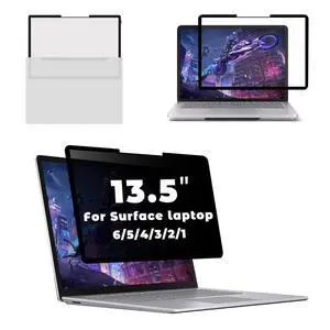 Laptop Privacy Screen Filter for Surface Laptop6/5/4/3/2/1-13.5'' Removable | Nano-Suction Easy On/Off Removable,UV&Glare Block,Blue Light Block Computer Screen Filter for Microsoft Surface Laptop Laptop Privacy Screen Filter for Surface Laptop6/5/4/3/2/1-13.5'' Removable | Nano-Suction Easy On/Off Removable,UV&Glare Block,Blue Light Block Computer Screen Filter for Microsoft Surface Laptop