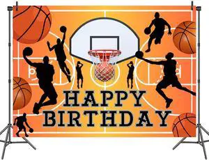 7x5ft Basketball Happy Birthday Backdrop Banner Boy Basketball Sport Theme Party Happy Birthday Home Indoor Banner Sports Theme Photography Background 7x5ft Basketball Happy Birthday Backdrop Banner Boy Basketball Sport Theme Party Happy Birthday Home Indoor Banner Sports Theme Photography Background