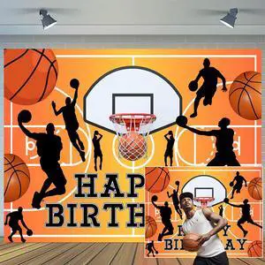 10X8ft Basketball Happy Birthday Backdrop Banner Boy Basketball Sport Theme Party Happy Birthday Home Indoor Banner Sports Theme Photography Background 10X8ft Basketball Happy Birthday Backdrop Banner Boy Basketball Sport Theme Party Happy Birthday Home Indoor Banner Sports Theme Photography Background