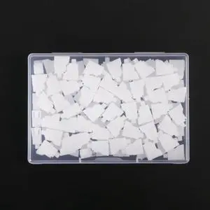 LC Fiber Optic Dust Caps, 100 Pack LC Simplex Dust Caps for Fiber Optic Quick Connector, Patch Cord, Pigtail and Adapter LC Fiber Optic Dust Caps, 100 Pack LC Simplex Dust Caps for Fiber Optic Quick Connector, Patch Cord, Pigtail and Adapter