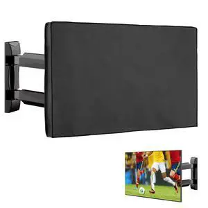 Outdoor TV Cover 55" TV TV Cover for Outside - Weatherproof TV Waterproof Case - Waterproof Fabric - Exterior Covers for Outdoor Storage - Black Outdoor TV Cover 55" TV TV Cover for Outside - Weatherproof TV Waterproof Case - Waterproof Fabric - Exterior Covers for Outdoor Storage - Black