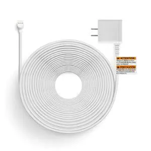 Power Charging Cable Compatible with Google Nest Cam (Battery) Extended Charge Cord, 32.8ft (10m) Upgraded Version Power Charging Cable Compatible with Google Nest Cam (Battery) Extended Charge Cord, 32.8ft (10m) Upgraded Version
