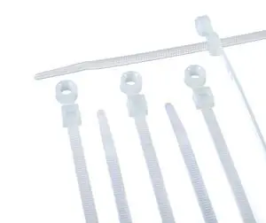 11-IN Zip Ties with Screw Mount for Indoor/Outdoor Use - Heavy-Duty Nylon Electrical Cable Ties for Wire and Cord Management - 100 Pack, White, 11 Inches 11-IN Zip Ties with Screw Mount for Indoor/Outdoor Use - Heavy-Duty Nylon Electrical Cable Ties for Wire and Cord Management - 100 Pack, White, 11 Inches