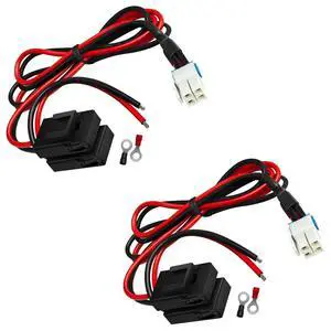2-Pack 4-Pin DC 12AWG Power Cable for Yaesu FT-891 FT-450D FT-950 FTDX-3000 | for ICOM IC-7300 IC-7000 IC-7100 IC-7600 Radio 2-Pack 4-Pin DC 12AWG Power Cable for Yaesu FT-891 FT-450D FT-950 FTDX-3000 | for ICOM IC-7300 IC-7000 IC-7100 IC-7600 Radio