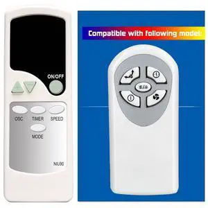 Replacement Remote Control for Holmes Blizzard Fan HAPF624R HAPF624R-UC 185740-000-000 Replacement Remote Control for Holmes Blizzard Fan HAPF624R HAPF624R-UC 185740-000-000