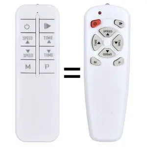 Replacement Remote Control for ADVENOR YYOJ, Powerfit Elite E383 ETF002M-H | for FEIERDUN FEDVP-TLA-BK FEDVP-TLA-BU, EILISON FitMax KM-818-1, ROTAI ROTVP003-P ETF023CW Vibration Plate Exercise Machine Replacement Remote Control for ADVENOR YYOJ, Powerfit Elite E383 ETF002M-H | for FEIERDUN FEDVP-TLA-BK FEDVP-TLA-BU, EILISON FitMax KM-818-1, ROTAI ROTVP003-P ETF023CW Vibration Plate Exercise Machine