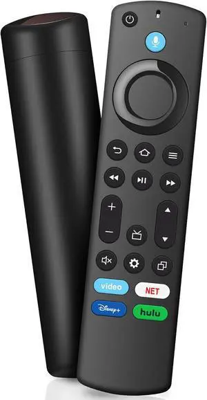 Replacement Voice Remote for All Fire Smart TV Cube, Fit for TV Stick 4K Max/4K, TV Stick(2nd/3rd Gen), TV Stick Lite/HD, Fit for TCL/Insignia/Toshiba/Hisense Smart TVs Replacement Voice Remote for All Fire Smart TV Cube, Fit for TV Stick 4K Max/4K, TV Stick(2nd/3rd Gen), TV Stick Lite/HD, Fit for TCL/Insignia/Toshiba/Hisense Smart TVs