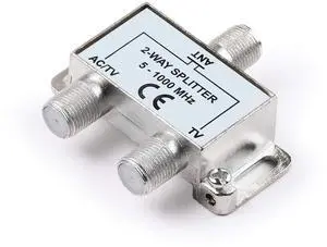 PBD 2 Way HD Digital 1Ghz High Performance Coax Cable Splitter PBD 2 Way HD Digital 1Ghz High Performance Coax Cable Splitter