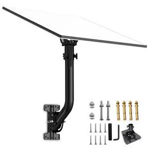 Starlink Standard Gen 3/4/4X Wall Mount, Adjustable Tilt | Aluminum Alloy Adapter, Heavy Duty Pivot Roof Mounting Kit for Standard Gen 3/4/4X Dish Starlink Standard Gen 3/4/4X Wall Mount, Adjustable Tilt | Aluminum Alloy Adapter, Heavy Duty Pivot Roof Mounting Kit for Standard Gen 3/4/4X Dish