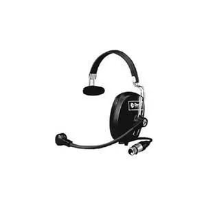 CC-40 | Single Enclosed Over Ear 4 Pin Female XLR Headset CC-40 | Single Enclosed Over Ear 4 Pin Female XLR Headset