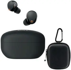 WF-1000XM5 Truly Wireless Noise CANCELING Earbuds with CASE - Black | Protective case WF-1000XM5 Truly Wireless Noise CANCELING Earbuds with CASE - Black | Protective case