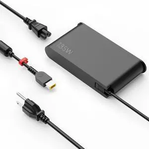 135W AC Adapter Replacement for Lenovo Laptop ChargerLenovo ThinkPad P1 20MD 20ME ThinkPad X1 Extreme 20MG G510 G5005 Y50-70 Y50P-70 Y520-15 Y700-14 Y700-17 ADL135SDC3A Thunderbolt 4 3 Dock 135W AC Adapter Replacement for Lenovo Laptop ChargerLenovo ThinkPad P1 20MD 20ME ThinkPad X1 Extreme 20MG G510 G5005 Y50-70 Y50P-70 Y520-15 Y700-14 Y700-17 ADL135SDC3A Thunderbolt 4 3 Dock