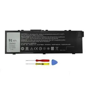 91Wh MFKVP T05W1 Laptop Battery for Dell Precision 15 7510 7520 M7510 17 7710 7720 M7710 Series, TO5W1 0TWCPG 451-BBSF 451-BBSB TWCPG GR5D3 0FNY7 1G9VM M28DH Computer PC 91Wh MFKVP T05W1 Laptop Battery for Dell Precision 15 7510 7520 M7510 17 7710 7720 M7710 Series, TO5W1 0TWCPG 451-BBSF 451-BBSB TWCPG GR5D3 0FNY7 1G9VM M28DH Computer PC