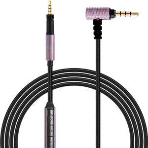 Audio Cable Compatible with Sennheiser Momentum 4 Momentum 3 Momentum 2.0 HD450BT PXC550 HD400S Headphones in-line Mic Control Headphone Cord for Musician Audiophile 4.9ft w/mic Audio Cable Compatible with Sennheiser Momentum 4 Momentum 3 Momentum 2.0 HD450BT PXC550 HD400S Headphones in-line Mic Control Headphone Cord for Musician Audiophile 4.9ft w/mic