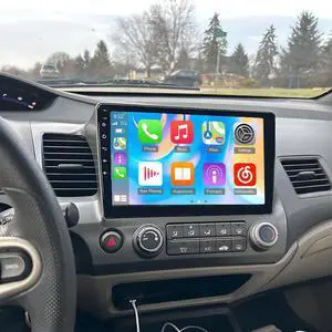 10inch Car Stereo Radio Compatible for Honda Civic 2006 2007 2008 2009 2010 2011, Android 14 Touchscreen Car Radio with Carplay Android Auto GPS Navigation WiFi AHD Camera Mic 2+32G 10inch Car Stereo Radio Compatible for Honda Civic 2006 2007 2008 2009 2010 2011, Android 14 Touchscreen Car Radio with Carplay Android Auto GPS Navigation WiFi AHD Camera Mic 2+32G
