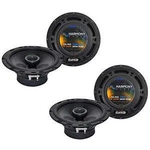 6.5" Speaker Pair with Grills Fits 2007-2008 Hyundai Santa Fe | 300W rated set, direct replacement for worn factory sound, easy car door upgrade, clear full-range tone, 6.5 inch size 6.5" Speaker Pair with Grills Fits 2007-2008 Hyundai Santa Fe | 300W rated set, direct replacement for worn factory sound, easy car door upgrade, clear full-range tone, 6.5 inch size