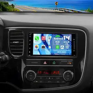 2 Din Car Stereo Upgrade Radio for Mitsubishi Outlander 2014-2020 | Android 14 4G+64G 7" Touchscreen with Carplay Android Auto GPS WiFi Bluetooth RDS DSP SWC Mirrorlink Mic Backup Camera 2 Din Car Stereo Upgrade Radio for Mitsubishi Outlander 2014-2020 | Android 14 4G+64G 7" Touchscreen with Carplay Android Auto GPS WiFi Bluetooth RDS DSP SWC Mirrorlink Mic Backup Camera
