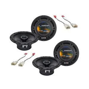 Speaker Upgrade with Harness Fits Toyota 4Runner 2003-2009 | Complete factory replacement package, plug-and-play wiring kit, clear balanced sound, easy DIY install Speaker Upgrade with Harness Fits Toyota 4Runner 2003-2009 | Complete factory replacement package, plug-and-play wiring kit, clear balanced sound, easy DIY install