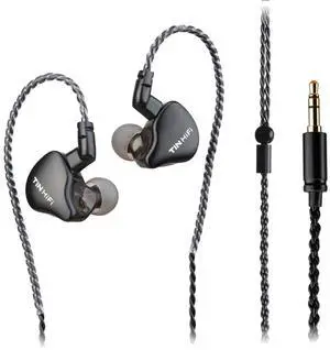 C1 10mm DLC Dynamic Driver IEM - HiFi Wired Earphones, Dual Magnetic Circuit, Deep Bass, Wide Soundstage, Detachable Cable, 3.5mm (Black) C1 10mm DLC Dynamic Driver IEM - HiFi Wired Earphones, Dual Magnetic Circuit, Deep Bass, Wide Soundstage, Detachable Cable, 3.5mm (Black)