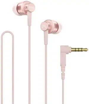 ES30 Wired Earbuds, No Mic, Pure HiFi Sound, 3.5mm Jack, Pink | Ultra-lightweight, comfortable in-ear fit, clear balanced sound, passive noise isolation, durable wired cable ES30 Wired Earbuds, No Mic, Pure HiFi Sound, 3.5mm Jack, Pink | Ultra-lightweight, comfortable in-ear fit, clear balanced sound, passive noise isolation, durable wired cable