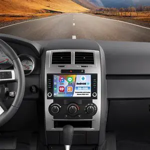 Android 14 Double Din Car Stereo Radio for Dodge Dakota 2005-2011 | 7" Touchscreen Car Radio w/Wireless Carplay Android Auto GPS WiFi Bluetooth RDS DSP SWC Mic Backup Camera Android 14 Double Din Car Stereo Radio for Dodge Dakota 2005-2011 | 7" Touchscreen Car Radio w/Wireless Carplay Android Auto GPS WiFi Bluetooth RDS DSP SWC Mic Backup Camera