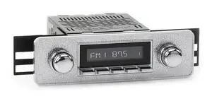 RetroRadio AM FM Stereo 06P-76P Chrome Compatible with 1968-79 Volkswagen Beetle RetroRadio AM FM Stereo 06P-76P Chrome Compatible with 1968-79 Volkswagen Beetle