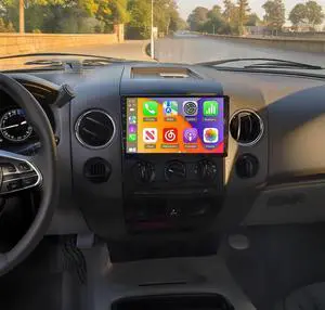 Android 14 Double Din Car Stereo Radio for Ford F150/F250 2004-2014,10.1" Touchscreen Car Radio w/Wireless Carplay Android Auto GPS WiFi Bluetooth RDS DSP SWC Mic Backup Camera Android 14 Double Din Car Stereo Radio for Ford F150/F250 2004-2014,10.1" Touchscreen Car Radio w/Wireless Carplay Android Auto GPS WiFi Bluetooth RDS DSP SWC Mic Backup Camera