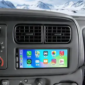 4+64G 6.86" Double Din Car Stereo Radio for Dodge Dakota 1987-2000 | Wireless CarPlay Android Auto Bluetooth Touchscreen Head Unit,Android 15 Radio,GPS WiFi Mirror Link Backup Camera FM DSP SWC 4+64G 6.86" Double Din Car Stereo Radio for Dodge Dakota 1987-2000 | Wireless CarPlay Android Auto Bluetooth Touchscreen Head Unit,Android 15 Radio,GPS WiFi Mirror Link Backup Camera FM DSP SWC