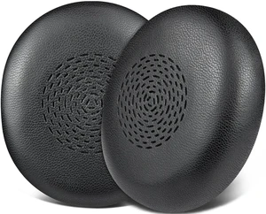 Lambskin Ear Cushions for Jabra Evolve2 75 - Black | (Not Fit Evolve 75), Earpads for Evolve2 75 On-ear Headphones Lambskin Ear Cushions for Jabra Evolve2 75 - Black | (Not Fit Evolve 75), Earpads for Evolve2 75 On-ear Headphones