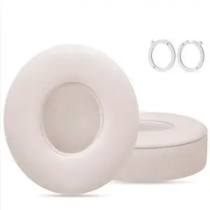 Ear Pads Replacement for Beats - Earpad Cushions for Solo 2/3 Wired Wireless Headphones Covers with Noise Isolation Memory Foam with Extra Adhesive Kit (Pink) Ear Pads Replacement for Beats - Earpad Cushions for Solo 2/3 Wired Wireless Headphones Covers with Noise Isolation Memory Foam with Extra Adhesive Kit (Pink)