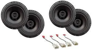Fits Toyota Camry 2018-2019 R65 Factory Replacement Speakers | Rhythm Series sound, direct drop-in upgrade, clearer fuller highs, quick easy install Fits Toyota Camry 2018-2019 R65 Factory Replacement Speakers | Rhythm Series sound, direct drop-in upgrade, clearer fuller highs, quick easy install