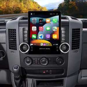 4+64G 9.7" Android 15 Car Stereo Radio for Mercedes Benz Sprinter 2006-2018 | With Wireless CarPlay & Android Auto, Touch Carplay Screen for Car, Bluetooth 5.0/5G WiFi/GPS/FM/RDS/SWC/Backup Camera/Mic 4+64G 9.7" Android 15 Car Stereo Radio for Mercedes Benz Sprinter 2006-2018 | With Wireless CarPlay & Android Auto, Touch Carplay Screen for Car, Bluetooth 5.0/5G WiFi/GPS/FM/RDS/SWC/Backup Camera/Mic