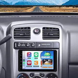 Double Din Car Stereo Upgrade Radio for GMC Canyon 2004-2012 | Android 14 2G+32G 7" Touchscreen Wireless Carplay Android Auto GPS WiFi Bluetooth RDS DSP SWC Mirrorlink Mic Backup Camera Double Din Car Stereo Upgrade Radio for GMC Canyon 2004-2012 | Android 14 2G+32G 7" Touchscreen Wireless Carplay Android Auto GPS WiFi Bluetooth RDS DSP SWC Mirrorlink Mic Backup Camera