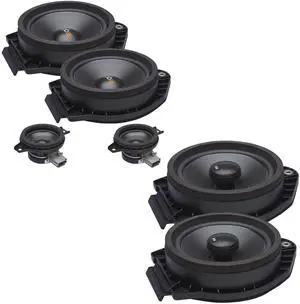 OE Series Direct Replacement Speakers with Front Tweeters Compatible with Chevy Trax 15-19 OE Series Direct Replacement Speakers with Front Tweeters Compatible with Chevy Trax 15-19
