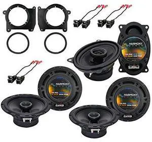 Fits GMC Envoy 1998-2001 6.5 and 4x6 Speaker Package | Restores worn factory sound, includes both replacement sizes, bolt-in OEM style install, first gen upgrade pick, covers 1999 Fits GMC Envoy 1998-2001 6.5 and 4x6 Speaker Package | Restores worn factory sound, includes both replacement sizes, bolt-in OEM style install, first gen upgrade pick, covers 1999