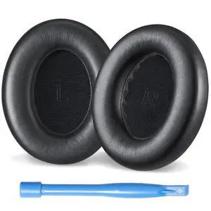 quietcomfort Ultra Ear Pads Replacement Cushion Compatible with Bose QuietComfort Ultra (QC Ultra) Noise Cancelling Headphones (Black). Premium PU Leather | Extra Thick quietcomfort Ultra Ear Pads Replacement Cushion Compatible with Bose QuietComfort Ultra (QC Ultra) Noise Cancelling Headphones (Black). Premium PU Leather | Extra Thick