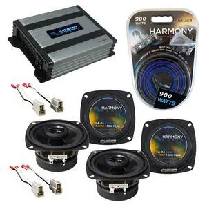 Fits Suzuki Sidekick 1992-1995 Amp and Speaker Package | Factory stereo replacement bundle, amplifier plus matched drivers, warmer fuller sound, easy install in stock locations Fits Suzuki Sidekick 1992-1995 Amp and Speaker Package | Factory stereo replacement bundle, amplifier plus matched drivers, warmer fuller sound, easy install in stock locations