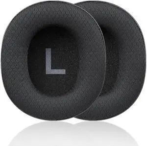 Replacement Ear Pads Compatible with OneOdio A70 Headphones | Black/mesh woven high-density sound-isolating soft ear pads Replacement Ear Pads Compatible with OneOdio A70 Headphones | Black/mesh woven high-density sound-isolating soft ear pads