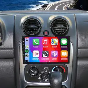 2+64G Double Din Car Stereo for Jeep Liberty 2002-2007 Radio Upgrade 10 inch Touch Screen Radio for Jeep Liberty Head Unit with Wireless Carplay Bluetooth GPS Navigation FM/RDS DSP Mirror Link 2+64G Double Din Car Stereo for Jeep Liberty 2002-2007 Radio Upgrade 10 inch Touch Screen Radio for Jeep Liberty Head Unit with Wireless Carplay Bluetooth GPS Navigation FM/RDS DSP Mirror Link
