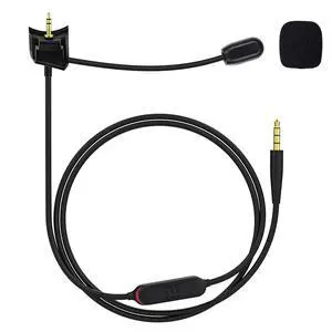 QC35 Microphone with Mute Switch Compatible with Bose QuietComfort 35 & QC35 II Headphones, for PC, Laptop, PS4, PS5, Xbox One Controller, 4ft QC35 Microphone with Mute Switch Compatible with Bose QuietComfort 35 & QC35 II Headphones, for PC, Laptop, PS4, PS5, Xbox One Controller, 4ft
