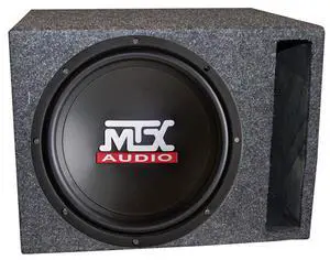 TN12-04 12 Inch Single Voice Coil 400 Watt Car Audio Bass Subwoofer and Q Power 12 Inch Single Heavy Duty Vented Subwoofer Enclosure TN12-04 12 Inch Single Voice Coil 400 Watt Car Audio Bass Subwoofer and Q Power 12 Inch Single Heavy Duty Vented Subwoofer Enclosure