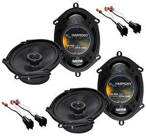 5x7 6x8 Speakers with Harness Fits Ford Explorer 2006-2010 | Direct door replacement package pairs, plug and play wiring, no splicing needed, covers 2007 2008 2009, deep clear bass 5x7 6x8 Speakers with Harness Fits Ford Explorer 2006-2010 | Direct door replacement package pairs, plug and play wiring, no splicing needed, covers 2007 2008 2009, deep clear bass