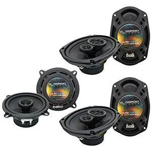 Speaker Upgrade Package Fits Dodge Caravan 2002-2007 6x9 5.25 | Front and rear minivan pairs, crisp highs with fuller bass, direct drop-in replacement, complete sound refresh Speaker Upgrade Package Fits Dodge Caravan 2002-2007 6x9 5.25 | Front and rear minivan pairs, crisp highs with fuller bass, direct drop-in replacement, complete sound refresh