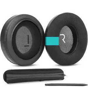 TT-BH085 Replacement Earpads for TaoTronics TT-BH090/BH060/BH055 | Cooling Gel Ear Cushions,with Mesh Fabric,Noise Isolation Foam Accessories- Black TT-BH085 Replacement Earpads for TaoTronics TT-BH090/BH060/BH055 | Cooling Gel Ear Cushions,with Mesh Fabric,Noise Isolation Foam Accessories- Black